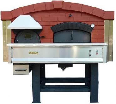 AS Term DR120 Traditional Wood Fired Rotating Base Pizza Oven 9 x 12
