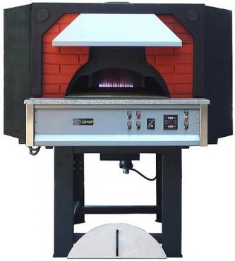 AS Term GR120C Gas Fired Rotating Base Pizza Ovens 9 x 12