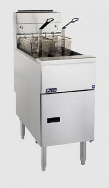 Pitco SF-SG14RS Solstice Gas Solo Filter Fryer - 21L