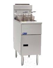 Pitco SG14RS Solstice Single Tank Gas Fryer