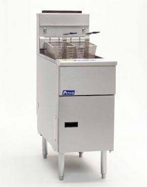 Pitco SG18S Single Tank Gas Fryer