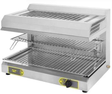 Roller Grill SGF800 Gas Salamander Fixed Grill with Double Burner - W800mm