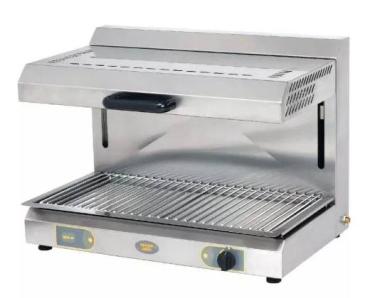 Roller Grill SGM800 Gas Salamander Sliding Grill with Double Burner - W800mm