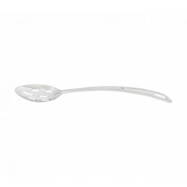 Thunder Group SLSBA512 Slotted Curved Basting Spoon w/ Hanging Slot 228mm