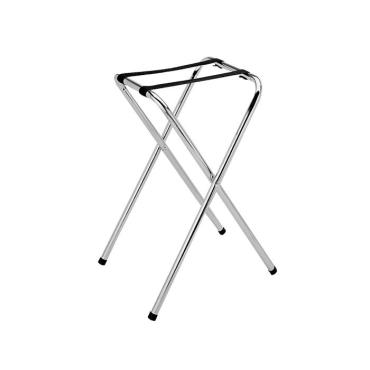 Thunder Group SLTS001 Folding Chrome Plated Tray Stand
