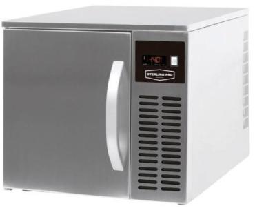 Sterling Pro SP0315BC-HC 3 Grid Single Door Blast Chiller / Freezer, 15kg/6kg
