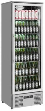 Sterling Pro Green SP110-STS Single Door Stainless Steel Upright Bottle Cooler, 293 Litres