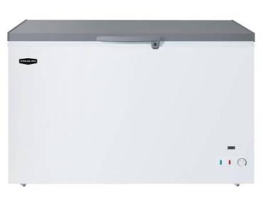 Sterling Pro Cobus SP350CFSS Stainless Steel Lid Chest Freezer, 350 Litres