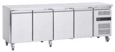Sterling Pro Cobus SPCR405AV A-Energy Rated Four Door Gastronorm Fridge Counter, 553 Litres