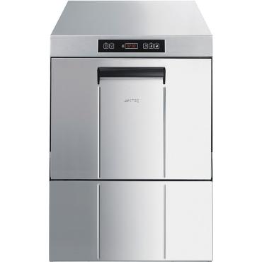 Smeg Professional Ecoline 500mm Undercounter Commercial Dishwasher with Drain Pump and Integrated Softener - SPD505SUK