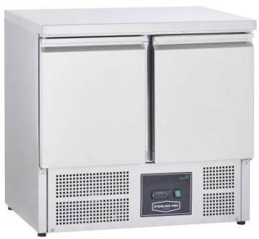 Sterling Pro Cobus SPU201 2 Door Undermounted Fridge Counter, 240 Litres