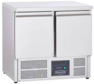 Sterling Pro Cobus SPU205AS A-Energy Rated Two Door Undermounted Fridge Counter, 240 Litres