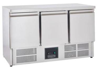 Sterling Pro Cobus SPU305AS A-Energy Rated Three Door Undermounted Fridge Counter, 368 Litres