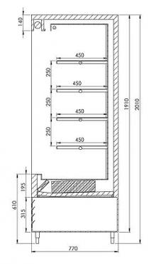 XL Refrigerators Commercial Standard Multideck Range