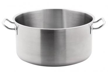 Vogue T088 Stainless Steel Stew Pan 18.5Ltr.