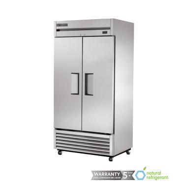 True T-35-HC-LD 990 Litre (630 Usable Ltr) Slimline Double Door Upright Refrigerator 
