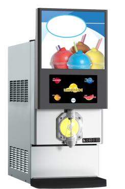 Blue Ice - T384-1M Four Flavour Fizzy Carbonated Frozen Slush Machine