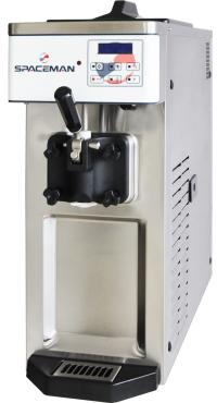Blue Ice Spaceman T5A Commercial Table Top Ice Cream Machine Pump Fed - 13 Amp
