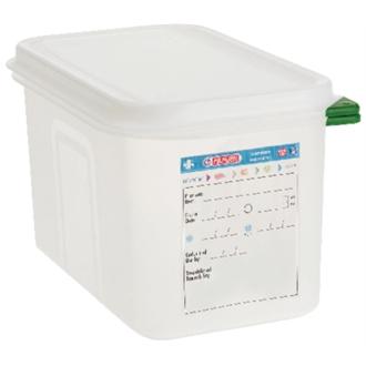 Araven Polypropylene 1/4 Gastronorm Food Storage Container 4.3Ltr (Pack of 4) - T985