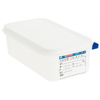 Araven Polypropylene 1/3 Gastronorm Food Storage Container 4Ltr (Pack of 4) - T986
