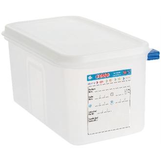 Araven Polypropylene 1/3 Gastronorm Food Storage Container 6Ltr (Pack of 4) - T987