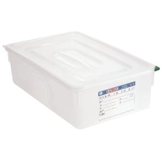 Araven Polypropylene 1/1 Gastronorm Food Storage Container 21Ltr (Pack of 4) - T991