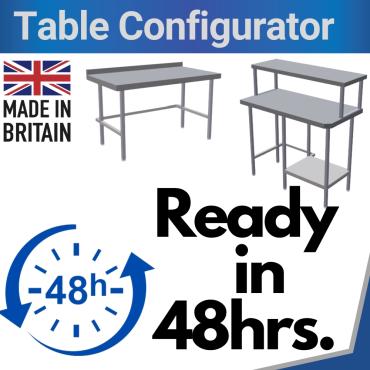 Stainless Steel Table Configurator