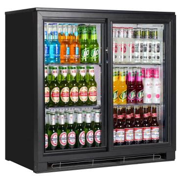 Tefcold BA20S Double Sliding Door Bottle Cooler