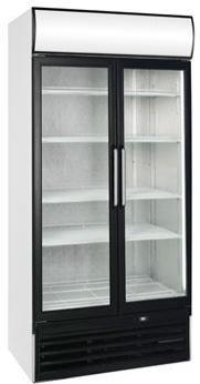 Tefcold FSC1000H Hinged Double Door Display Fridge - 796Ltr