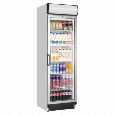 Tefcold FSC1380B Commercial Upright Display Fridge - Right Hand Hinge