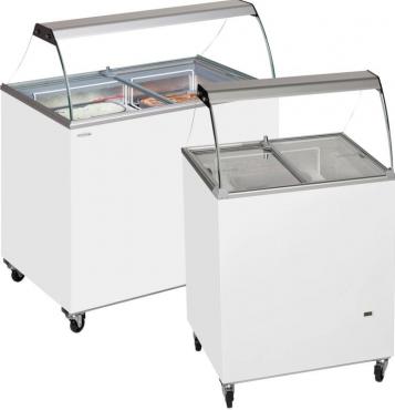 Tefcold SC+Canopy Scoop Ice Cream Display