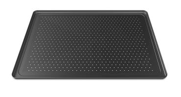 Unox Foro.Black 600x400mm Perforated Bakery Tray, Set of Two - TG430