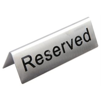 U051 Reserved Table Sign