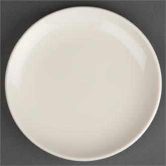 U132 Olympia Ivory Round Coupe Plates 150mm