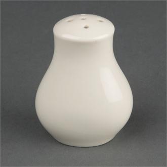 U148 Olympia Ivory Pepper Shakers