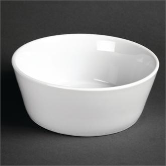 U164 Olympia Whiteware Sloping Edge Bowls 150mm