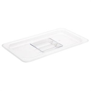 Vogue Polycarbonate 1/3 Gastronorm Lid Clear - U246