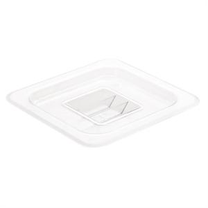 Vogue U248 Polycarbonate 1/6 Gastronorm Lid Clear 