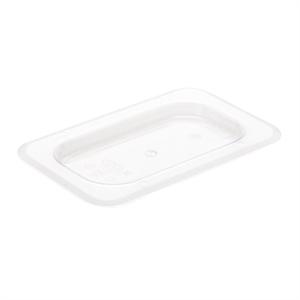 Vogue U249 Polycarbonate 1/9 Gastronorm Lid Clear