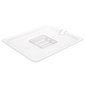 Vogue U251 Polycarbonate 1/2 Gastronorm Lid Notched 