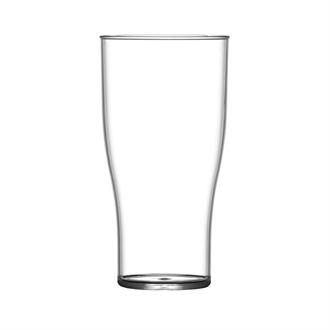 U402 Polycarbonate Nucleated Beer Glasses 285ml CE Marked