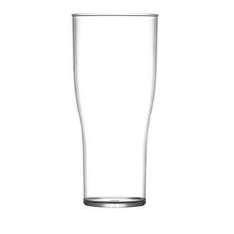 U403 Polycarbonate Nucleated Beer Glasses 570ml CE Marked
