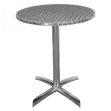 Bolero U423 Flip-Top Table Stainless Steel 600mm