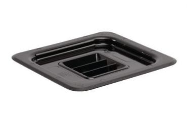 Vogue U478 Polycarbonate 1/6 Gastronorm Lid Black