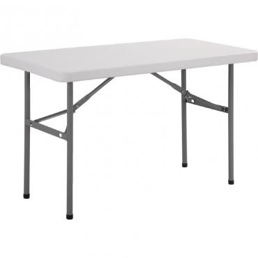 Bolero U543 Foldaway Rectangular Utility Table 4ft