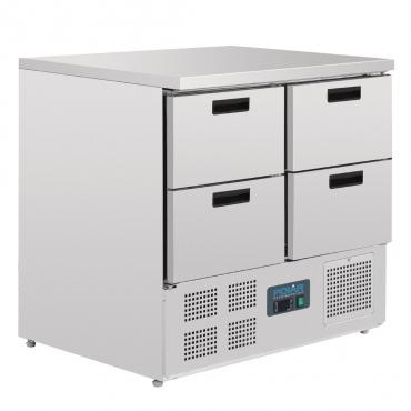 Polar G-Series U638 4 Drawer Compact Counter Fridge 240Ltr 