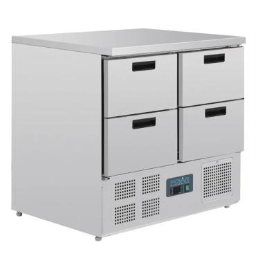 Polar G-Series U638 4 Drawer Compact Counter Fridge 240Ltr 