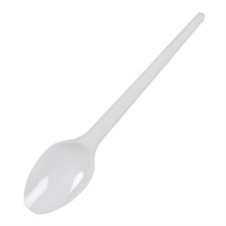 U640 Disposable Plastic Dessert Spoons