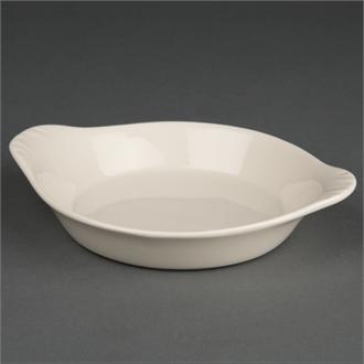 U833 Olympia Ivory Round Eared Dishes 127mm