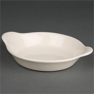U834 Olympia Ivory Round Eared Dishes 140mm